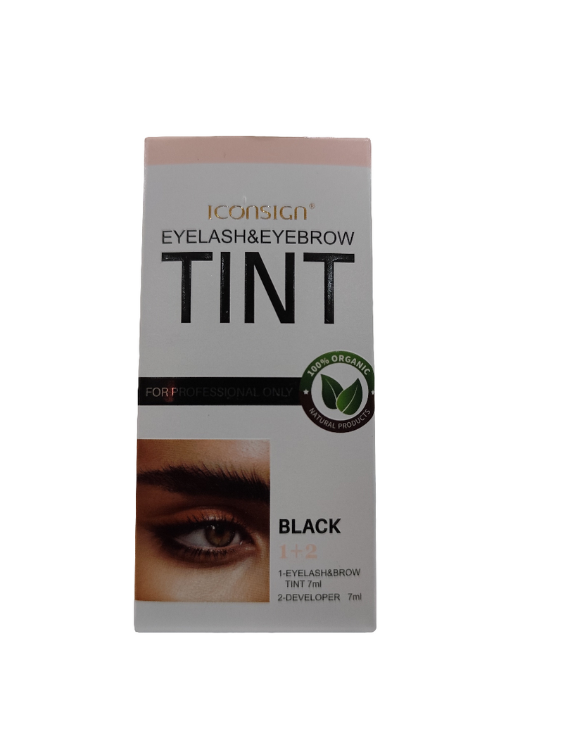 ICONSIGN
Tinte para pestañas y cejas  
Color: café , Marrón ,Negro