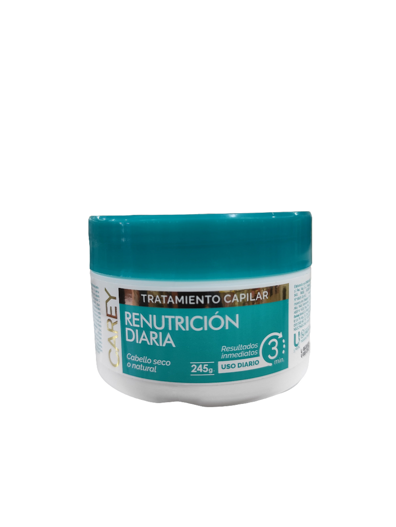 Tratamiento Capilar Carey Cabello Extraseco y Maltratado-Cabello teñido o dañado-cabello seco-245 gr