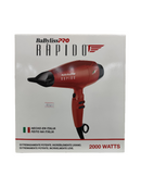 Secador Rapido de BaBylissPRO en rojo 2000 watts
Extremadamente Potente.Increiblemente Liviano