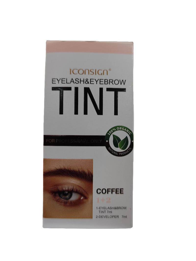 ICONSIGN
Tinte para pestañas y cejas  
Color: café , Marrón ,Negro