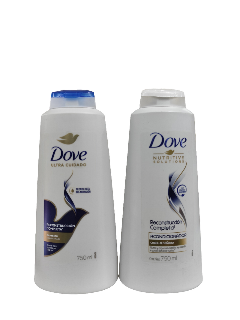 Shampoo y Acondicionador DOVE 750ML