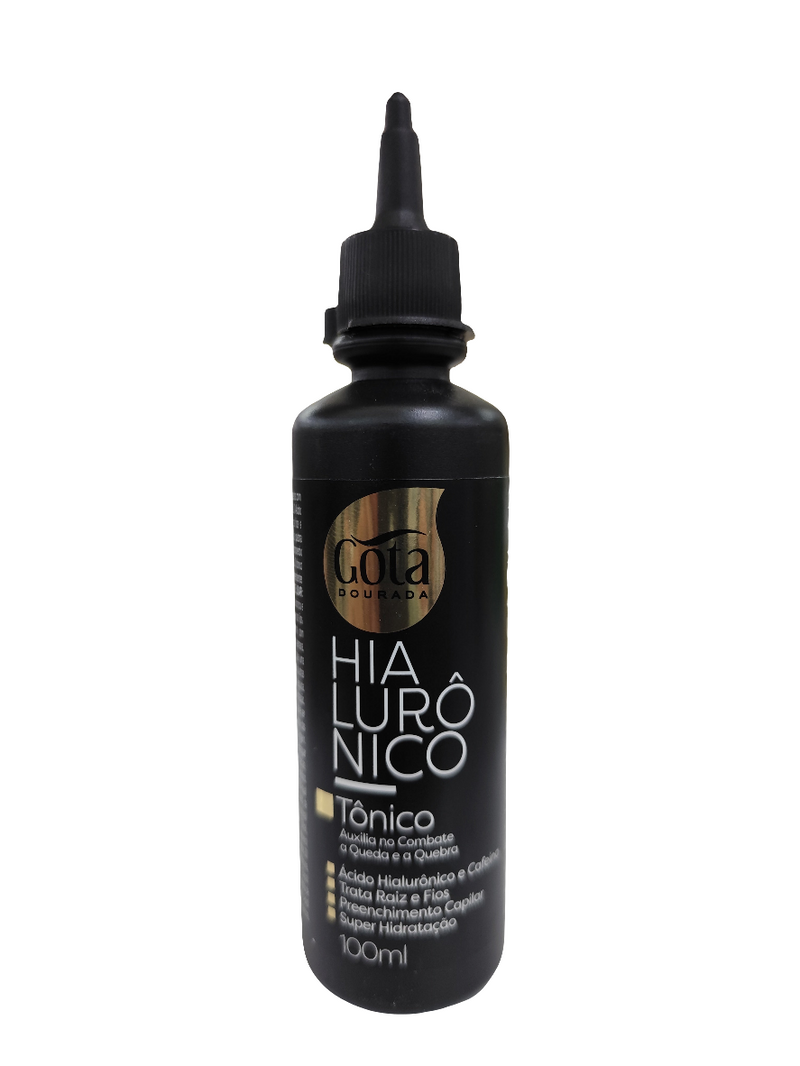 Tónico Hialurónico Gota De Oro Combate La Caída Del Cabello 100ml
