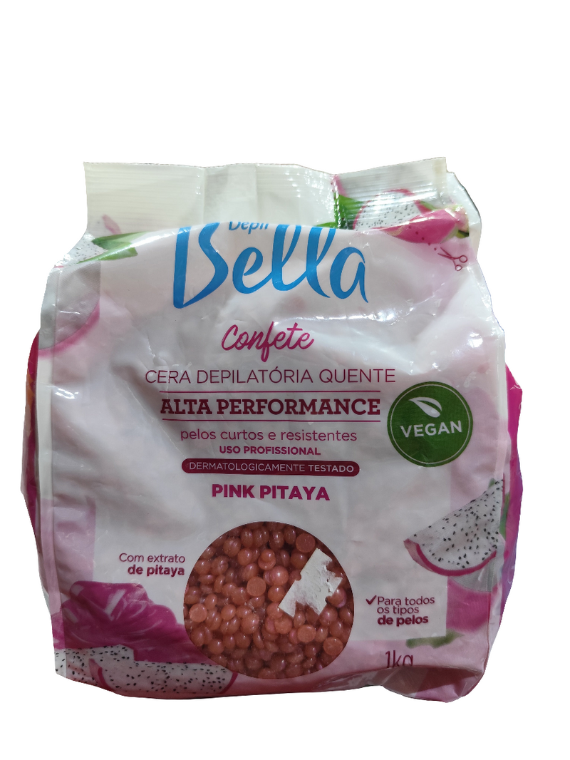 Cera depilatoria caliente Depil Bella Pitaya Confete, 1kg