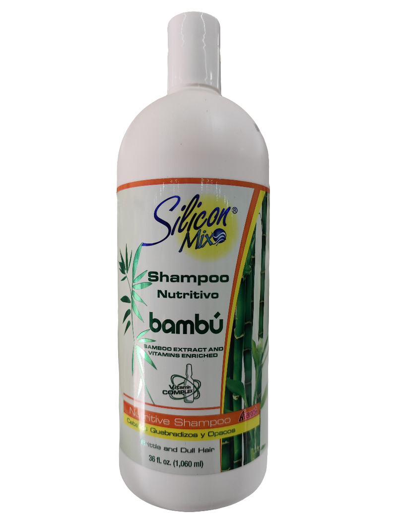 Champú Nutritivo Silicon Mix Bambú - 1,060mL