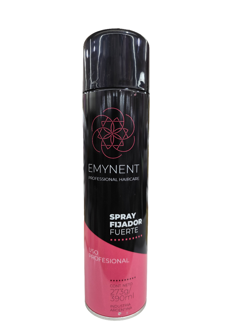 Fijador Emynent En Spray Fuerte Para Peinados Cabello X390ml