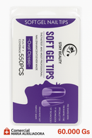 Soft Gel Tips Stay Beauty – 550 Pcs Oval Classic